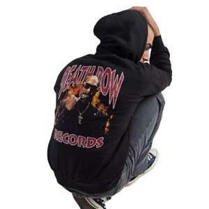 UO Snoop Dogg Death Row Records Hoodie Sweatshirt